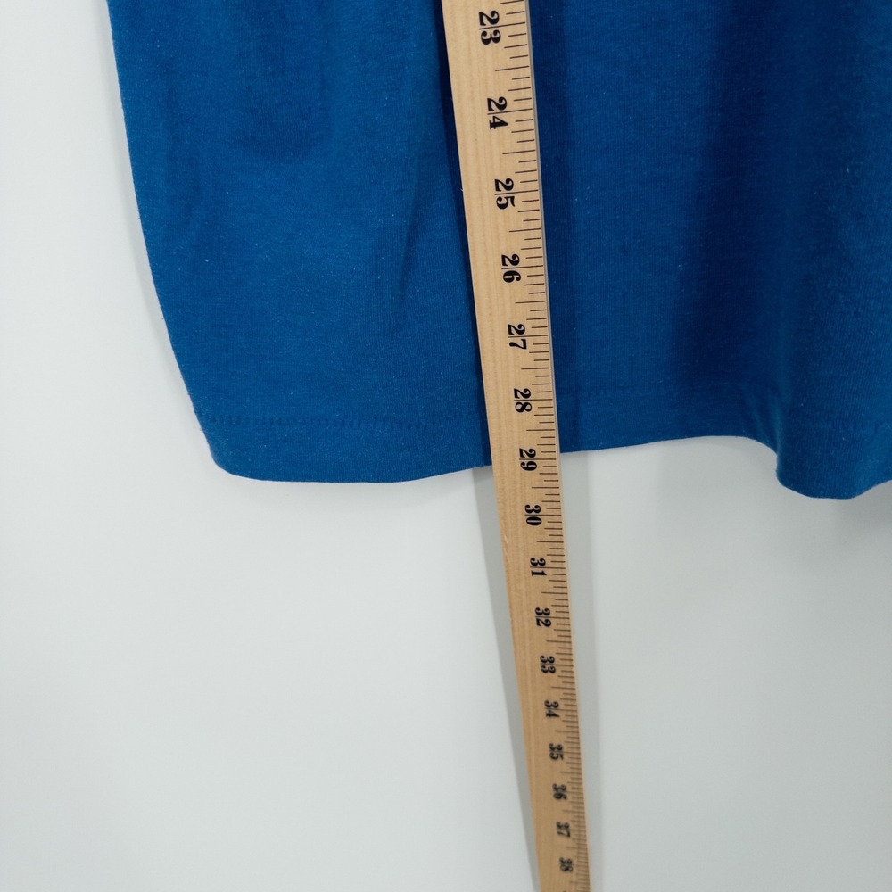 Vintage Single Stitch T-Shirt 1988 Public Lands XL Blue Paris Landing TN Gorp - Picture 7 of 9
